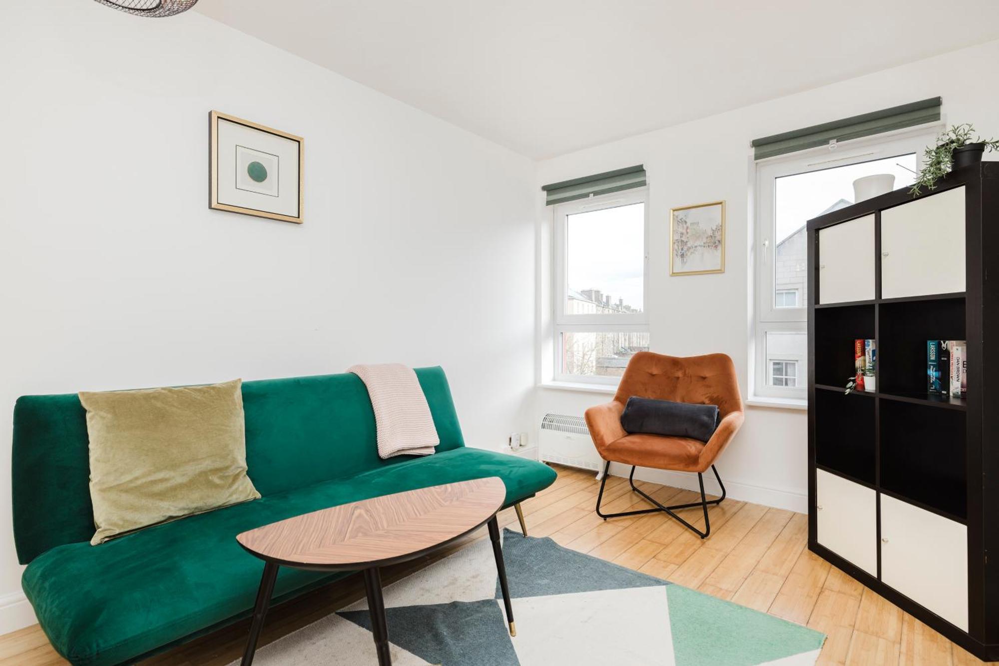 Joivy Welcoming Flat Near Park Apartment Единбург Екстериор снимка